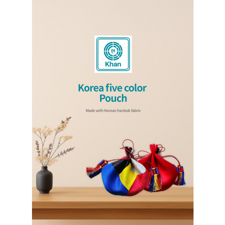 Korea five color Pouch
